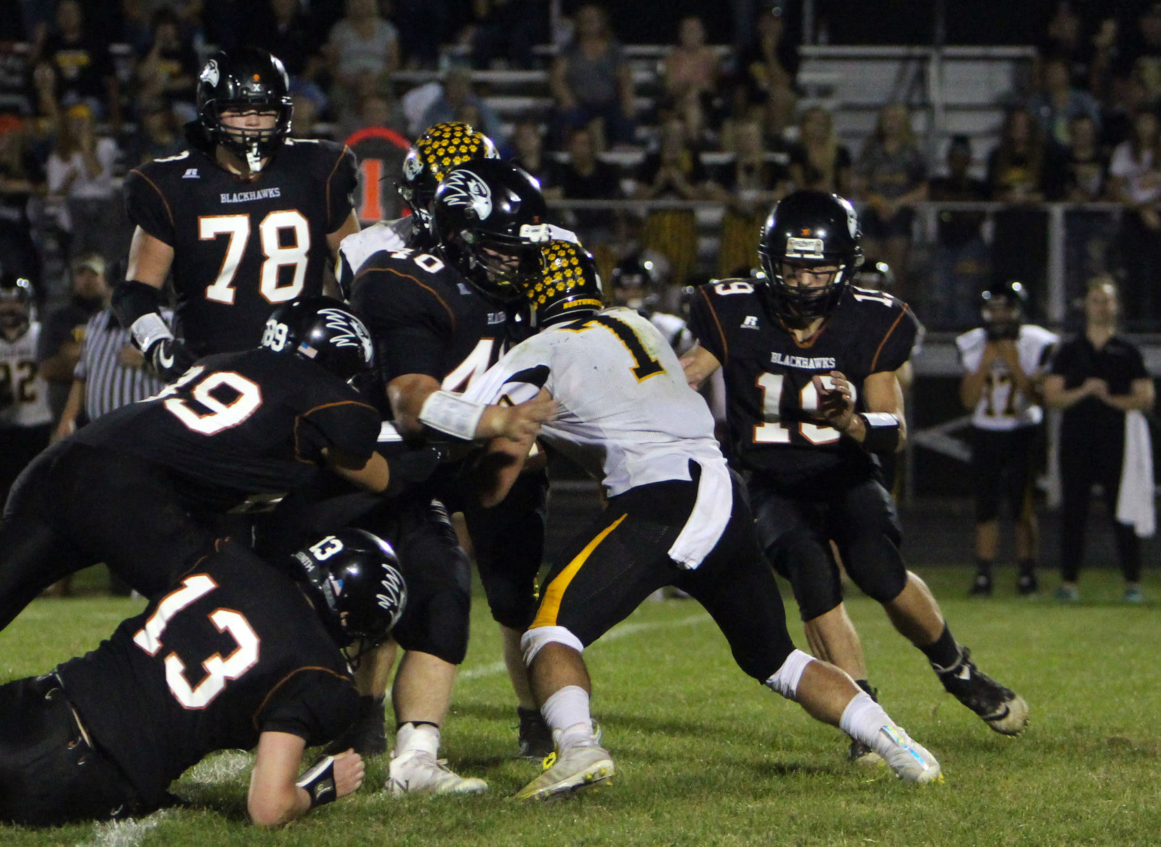 Northwestern at Bloomer football 9-14-18